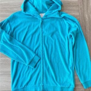 Hanna Andersson terry hoodie cover up